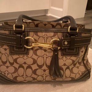 Coach Signature Handbag | Satchel